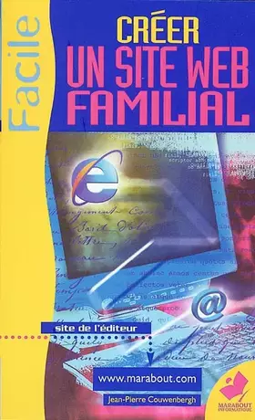 Couverture du produit · Créer son site Web familial