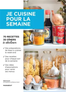 Couverture du produit · Je cuisine pour la semaine