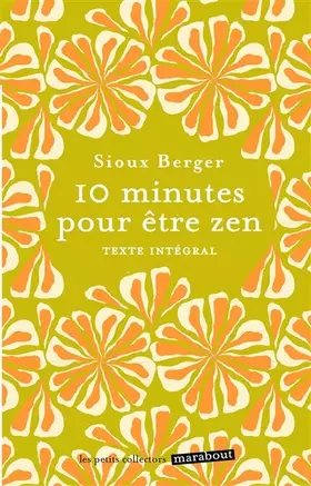 Couverture du produit · 10 minutes pour être zen