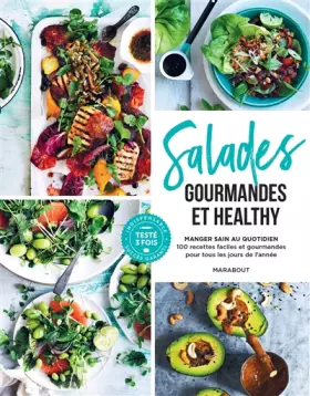 Couverture du produit · Salades gourmandes et healthy