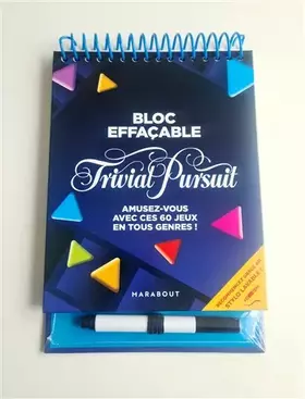 Couverture du produit · Bloc de jeux effacable - Trivial Pursuit