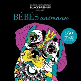Couverture du produit · Carnet Black Premium - Bébés animaux