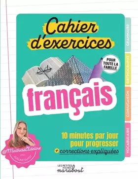 Couverture du produit · Cahier d'exercices de français