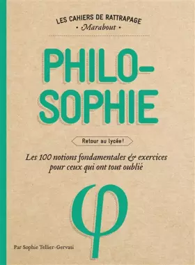 Couverture du produit · Cahiers de rattrapage - Philosophie