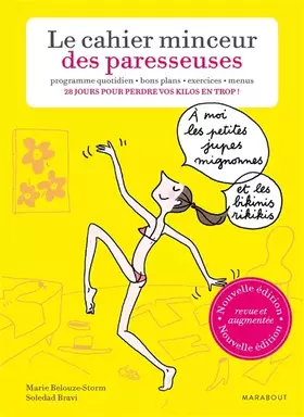 Couverture du produit · Le cahier minceur des paresseuses