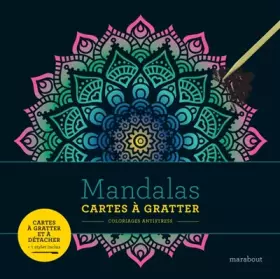 Couverture du produit · Livre à gratter mandalas