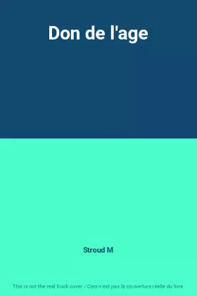 Couverture du produit · Don de l'age