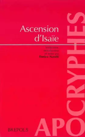 Couverture du produit · ASCENSION D'ISAIE