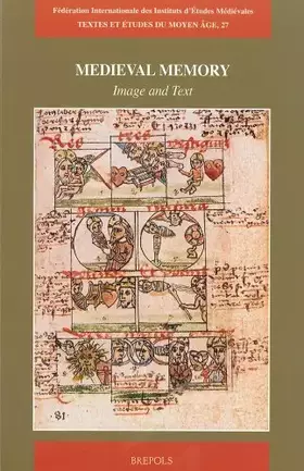 Couverture du produit · Medieval Memory: Image And Text
