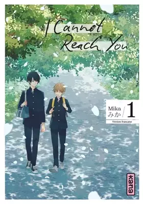 Couverture du produit · I Cannot Reach You - Tome 1