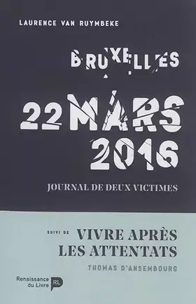 Couverture du produit · Bruxelles, 22 mars 2016