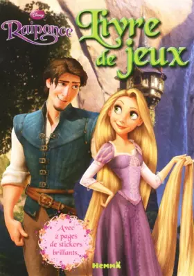 Couverture du produit · LIVRE DE JEUX DISNEY RAIPONCE