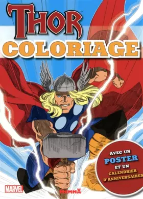Couverture du produit · COLORIAGE THOR DISNEY MARVEL