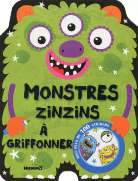 Couverture du produit · Monstres zinzins à griffonner