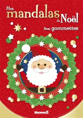 Couverture du produit · Mes mandalas de Noël - Avec gommettes