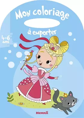 Couverture du produit · Mon coloriage à emporter (4-6 ans) (Princesse)