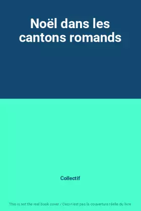 Couverture du produit · Noël dans les cantons romands