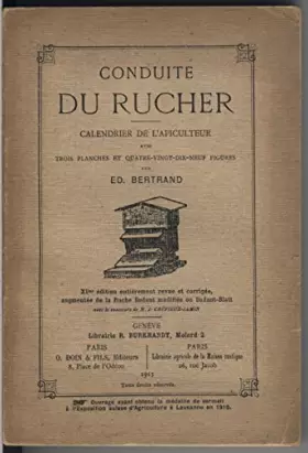 Couverture du produit · La conduite du rucher