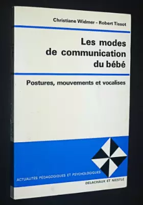 Couverture du produit · Les modes de communication du bébé