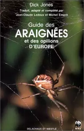 Couverture du produit · GUIDE DES ARAIGNEES