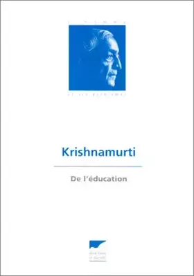 Couverture du produit · De l'éducation