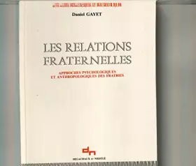 Couverture du produit · LES RELATIONS FRATERNELLES