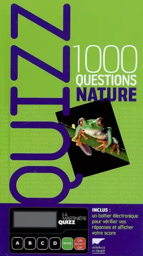 Couverture du produit · Quizz 1000 questions nature