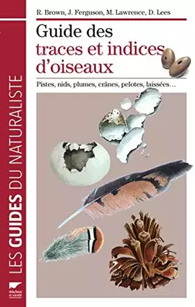 Couverture du produit · Guide des traces et indices des oiseaux