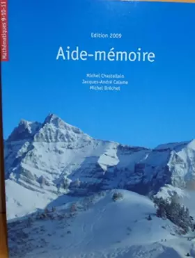 Couverture du produit · Aide-mémoire