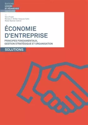 Couverture du produit · Economie d'entreprise: Solutions