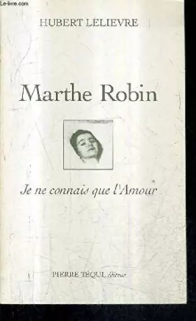 Couverture du produit · Marthe Robin