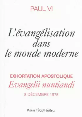 Couverture du produit · L'évangélisation dans le monde moderne