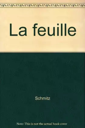 Couverture du produit · La feuille