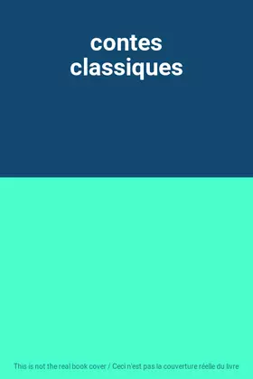 Couverture du produit · contes classiques