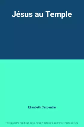 Couverture du produit · Jésus au Temple