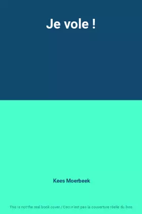 Couverture du produit · Je vole !