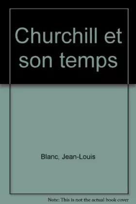 Couverture du produit · Churchill et son temps