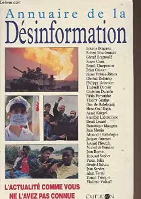 Couverture du produit · Annuaire de la desinformation