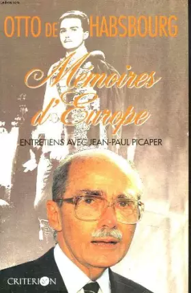 Couverture du produit · Mémoires d'Europe