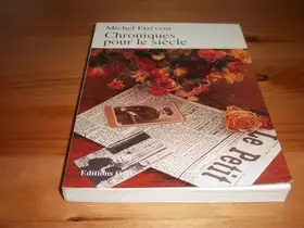 Couverture du produit · Chroniques pour le siècle