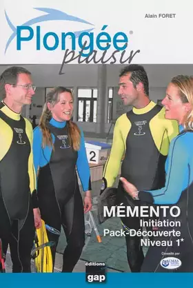 Couverture du produit · PLONGEE PLAISIR MEMENTO NIVEAU 1