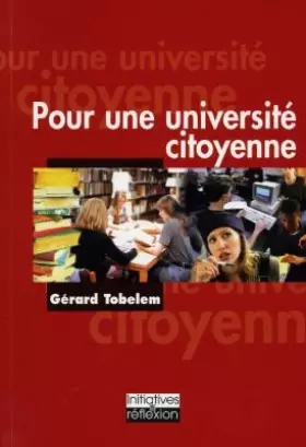 Couverture du produit · Pour une université citoyenne