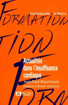 Couverture du produit · Actualités dans l'insuffisance cardiaque
