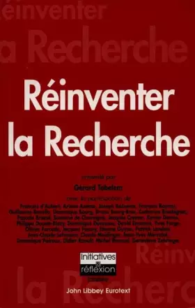 Couverture du produit · Reinventer la recherche