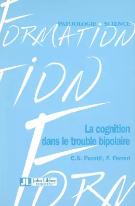 Couverture du produit · La cognition dans le trouble bipolaire