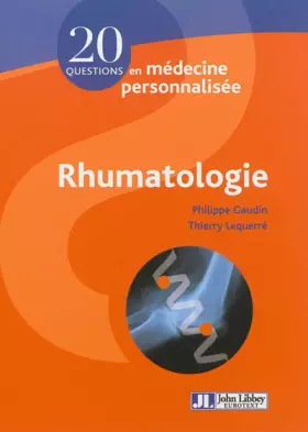 Couverture du produit · Rhumatologie