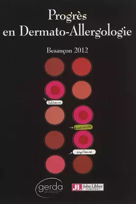 Couverture du produit · Progrès en dermato-allergologie - Besançon Gerda 2012
