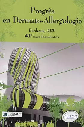 Couverture du produit · Progrès en Dermato-Allergologie. Bordeaux, 2020: 41e cours d'actualisation