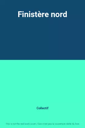 Couverture du produit · Finistère nord
