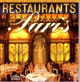 Couverture du produit · Restaurants de Paris 2002